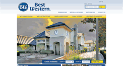 Desktop Screenshot of bestwesternsiliconvalley.com